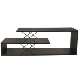 Έπιπλο Τηλεόρασης Zigzag 854KLN3060 120x30x40cm Anthracite