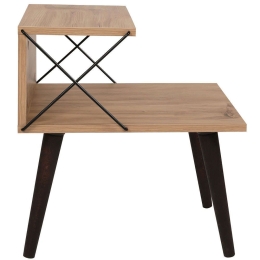 Κομοδίνο Cross 854KLN3306 50x40x55cm Pine
