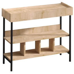 Κονσόλα Nelly 393MRD1111 103x35x82cm Anthracite-Oak