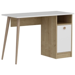 Γραφείο Cannas 475OLV1210 110x50x74cm White-Oak