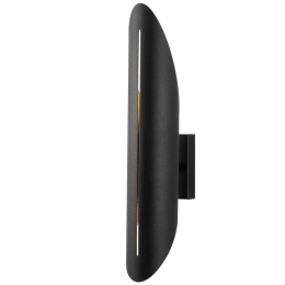Φωτιστικό Τοίχου - Απλίκα Cut 942FLG1278 8x12x42cm E14 40W Black-Yellow Opviq