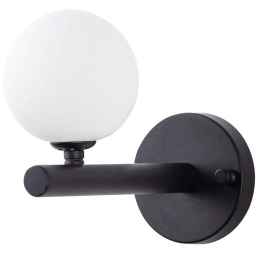 Φωτιστικό Τοίχου - Απλίκα Domino 942FLG1280 10x22x17cm 1xG9 10W Black-White Opviq