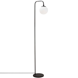 Φωτιστικό Δαπέδου Viran 942FLG1340 27x27x146cm 1xE14 40W Black-White Opviq