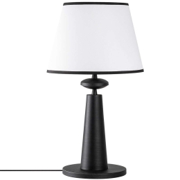 Φωτιστικό Επιτραπέζιο Pardo 892OPV1151 Φ30x55cm E27 40W Black-White Opviq
