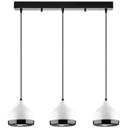 Φωτιστικό Οροφής - Ράγα Yildo 892OPV1952 67x111cm 3xE27 40W White-Black Opviq