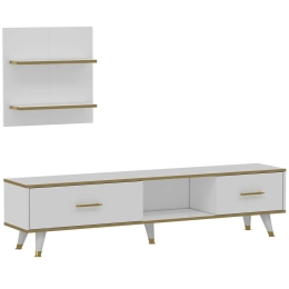 Σύνθεση Τηλεόρασης Aren 382NRC1118 180x35x43,6cm White