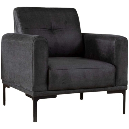 Πολυθρόνα Mustang 560ARE1733 88x86x88cm Anthracite