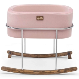 Κούνια Βρεφική Hier 676HDS1138 90x58x70cm Pink-Silver Βρεφικό