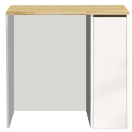 Έπιπλο Πλυντηρίου 956LCS2902 93,5x60x88,3cm White-Oak Μελαμίνη,Μέταλλο