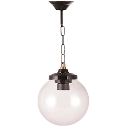 Φωτιστικό Οροφής 685AVN1144 Φ20x50cm E27 40W Black Opviq