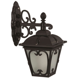Φωτιστικό Τοίχου - Απλίκα 685AVN1198 28x20x47cm E27 40W Black Opviq
