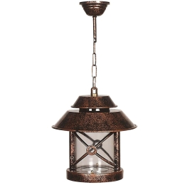 Φωτιστικό Οροφής 685AVN1310 Φ26x56cm E27 40W Brown Opviq