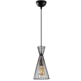 Φωτιστικό Οροφής Teltom 942FLG1613 15x15x125cm 1xE27 40W Black Opviq