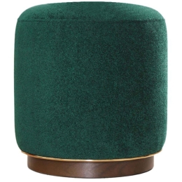 Σκαμπό Zeone 209FLF1144 42x43cm Dark Green