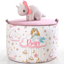 Σκαμπό Παιδικό Lodie 209FLF1156 44x32cm Multi