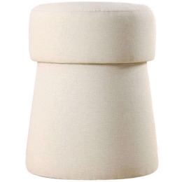 Σκαμπό Beans 209FLF1207 40x50cm Cream