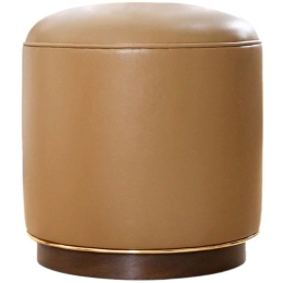 Σκαμπό Milotte 209FLF1261 42x43cm Light Brown