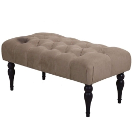 Σκαμπό Missus 209FLF1285 92x48x43cm Brown-Black