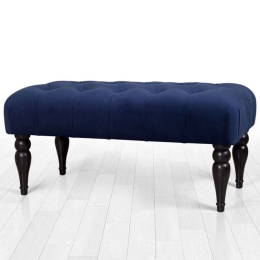 Σκαμπό Missus 209FLF1292 92x48x43cm Blue-Black