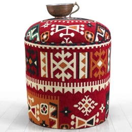 Σκαμπό Bozok 209FLF1309 40x46cm Multi