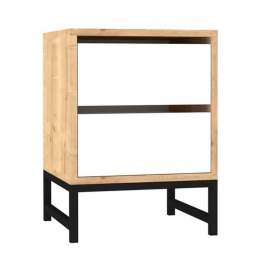 Κομοδίνο Cefalu 835PUQ2710 40x40x55cm Sonoma-White