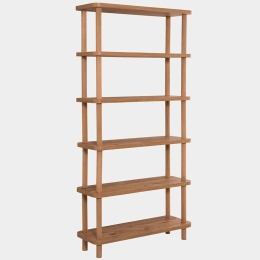Ραφιέρα Δαπέδου Gala 688DRA1202 80x28x168,5cm Pine