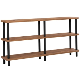 Κονσόλα Raca 688DRA1209 150x35x74,9cm Black-Pine Μοριοσανίδα,Ξύλο