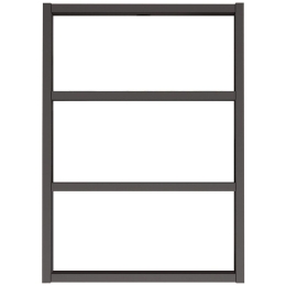 Ραφιέρα Τοίχου 956LCS2724 43,2x9x60cm Anthracite