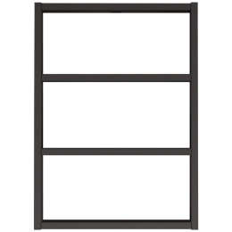 Ραφιέρα Τοίχου 956LCS2724 43,2x9x60cm Black