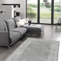 Χαλί W1056 213HFT1514 Grey-White Conceptum Hypnose 100X200cm
