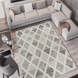Χαλί W1067 213HFT1613 Ecru-Grey Conceptum Hypnose 100X150cm