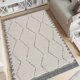 Χαλί W1073 213HFT1664 Ivory-Grey Conceptum Hypnose 60X100