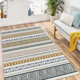 Χαλί W1079 213HFT1725 Grey-Yellow Conceptum Hypnose 140X220 cm