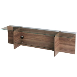 Έπιπλο Τηλεόρασης Escape 552NOS1602 158x35x40cm Walnut