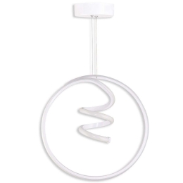 Φωτιστικό Οροφής Orionis 166PRG1127 40x15x80cm Led 40-60W 4000K White Opviq