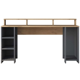 Γραφείο 893RAN3333 160x55x89,5cm Walnut-Anthracite