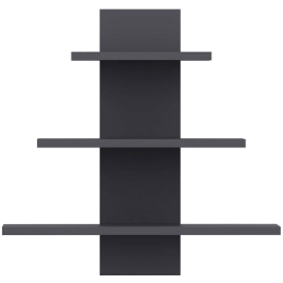 Ραφιέρα Τοίχου Ohio 935CMN1321 59,6x19,4x59,6cm Anthracite
