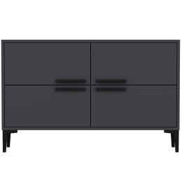 Έπιπλο Τηλεόρασης Ctn 327ODS1147 120x30x75cm Anthracite