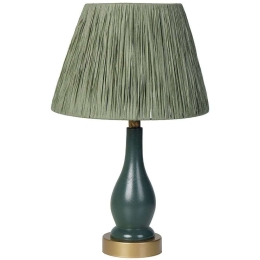 Φωτιστικό Επιτραπέζιο 687HMY2164 25x45cm E27 40W Green-Gold Opviq