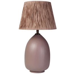 Φωτιστικό Επιτραπέζιο 687HMY2191 35x60cm E27 40W Light Brown Opviq