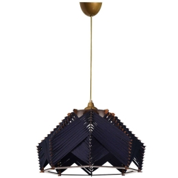 Φωτιστικό Οροφής 687HMY1462 35x60cm 1xE27 40W Navy Opviq