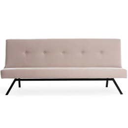 Καναπές - Κρεβάτι Τριθέσιος Zola 859FTN2815 180x55x78cm Cream