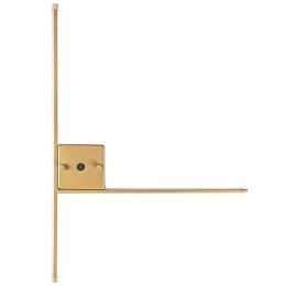 Φωτιστικό Τοίχου - Απλίκα Sarf 119FRS1130 61x3x42cm Led 14,4W 3000K Gold Opviq