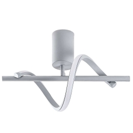 Φωτιστικό Οροφής - Πλαφονιέρα Likma 119FRS1511 41x25x16cm Led 11W 3000K Grey Opviq