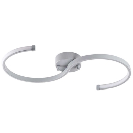 Φωτιστικό Οροφής - Πλαφονιέρα Es 119FRS1531 25x5x51cm Led 16W 3000K Grey Opviq