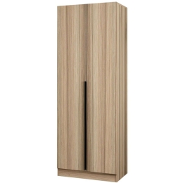 Ντουλάπα Δίφυλλη Kale Plus 506MNR2180 90x52x210cm Oak Δίφυλλη