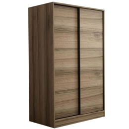 Ντουλάπα Δίφυλλη Kale 506MNR2318 120x60x190cm Oak Δίφυλλη