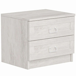 Κομοδίνο Kale 506MNR1510 54x47x40cm White
