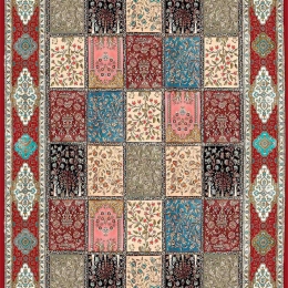 Χαλί Beige-Blue-Red Conceptum Hypnose 160X230cm