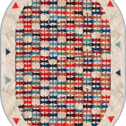 Χαλί WOOKECE275 Beige-Multi Conceptum Hypnose 80X150cm